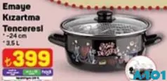 EMAYE KIZARTMA TENCERESİ 24 CM 3,5 L EMAYE KIZARTMA TENCERESİ 24 CM 3,5 L